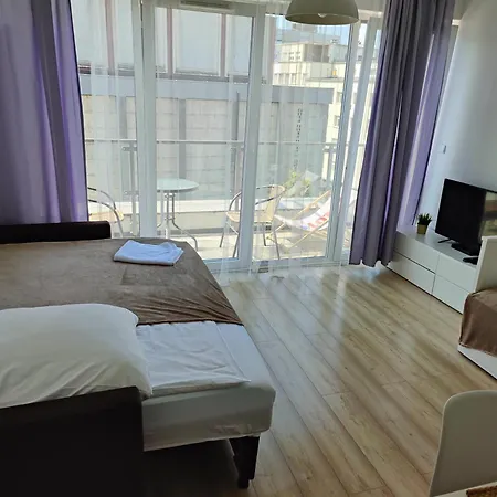 Centrum Batorego アパート